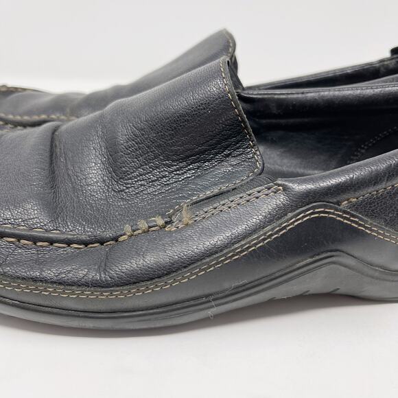 Cole Haan Mens Size 10 Black Tucker Venetian Loafer Slip On Comfort Casual Shoe - Picture 11 of 15